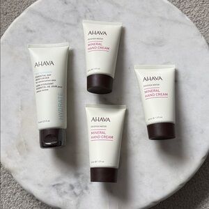 NIP AHAVA Essential Day Moisturizer for Combination Skin & 3 Mineral Hand Cream
